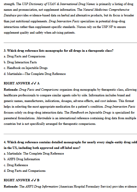 Test Bank for Clayton’s Basic Pharmacology for Nurses 20th Edition By Willihnganz and Gurevitz - Image 3