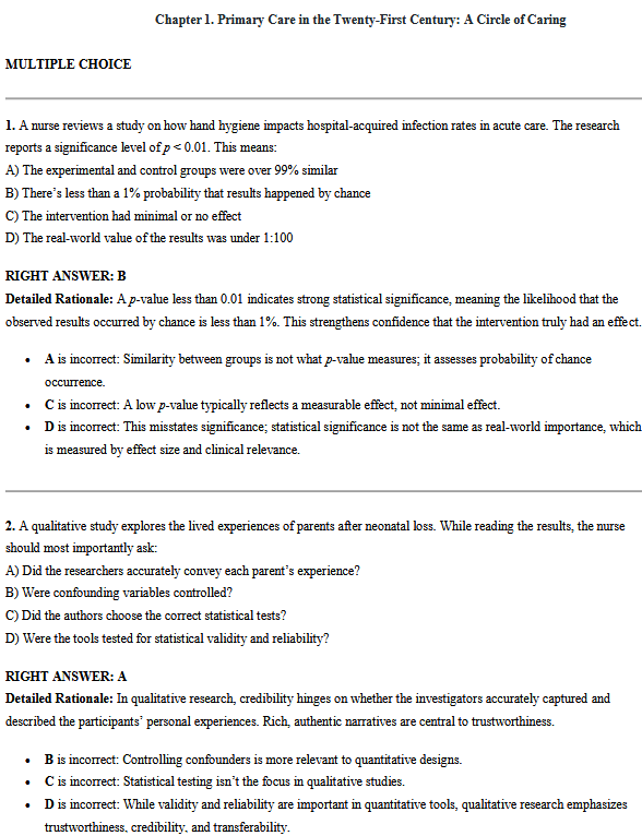 Test Bank for Primary Care the Art and Science of Advanced Practice Nursing – an Interprofessional Approach 6th Edition by Dunphy, Winland- Brown, Porter, and Thomas - Image 3