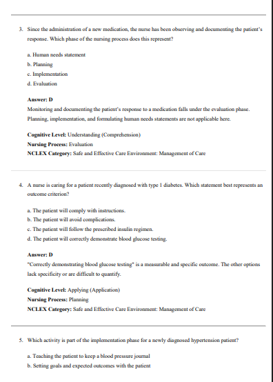 TEST BANK for Pharmacology and the Nursing Process by Lilley, Rainforth Collins, and Snyder - Image 3
