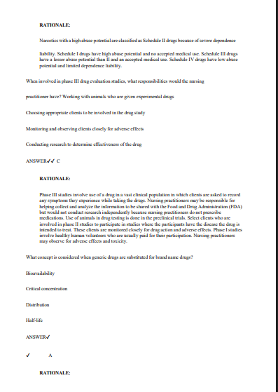 Test Bank for Karch’s Focus on Nursing Pharmacology 10th Edition by Rebecca Tucker - Image 3